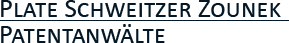 Plate Schweitzer Zounek - Patentanwälte - Logo